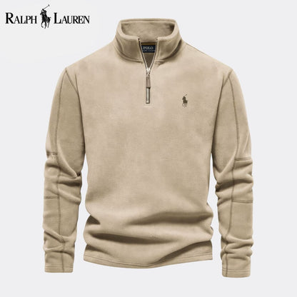 R.L Prestige Cable-Knit Wool Knit Sweater
