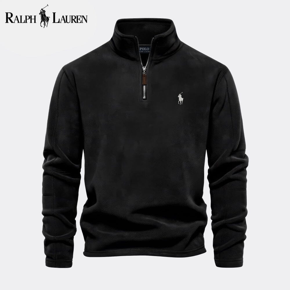 R.L Prestige Cable-Knit Wool Knit Sweater