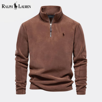 R.L Prestige Cable-Knit Wool Knit Sweater