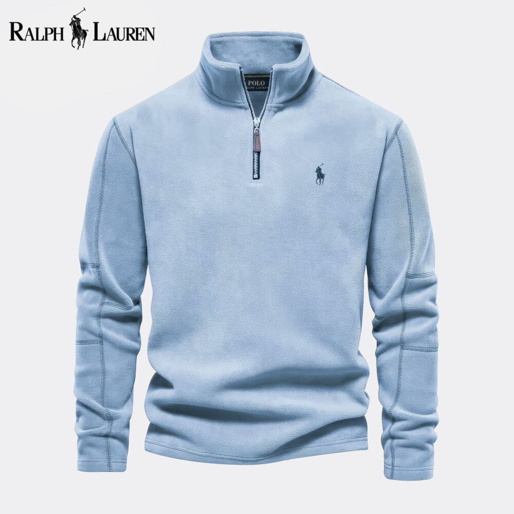 R.L Prestige Cable-Knit Wool Knit Sweater
