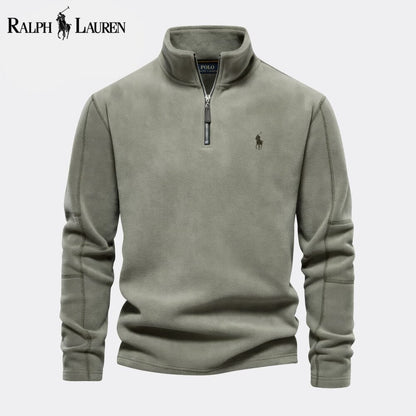 R.L Prestige Cable-Knit Wool Knit Sweater