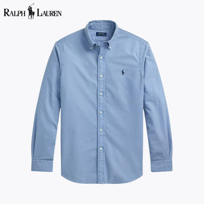R.L Slim Fit Garment-Dyed Oxford Shirt