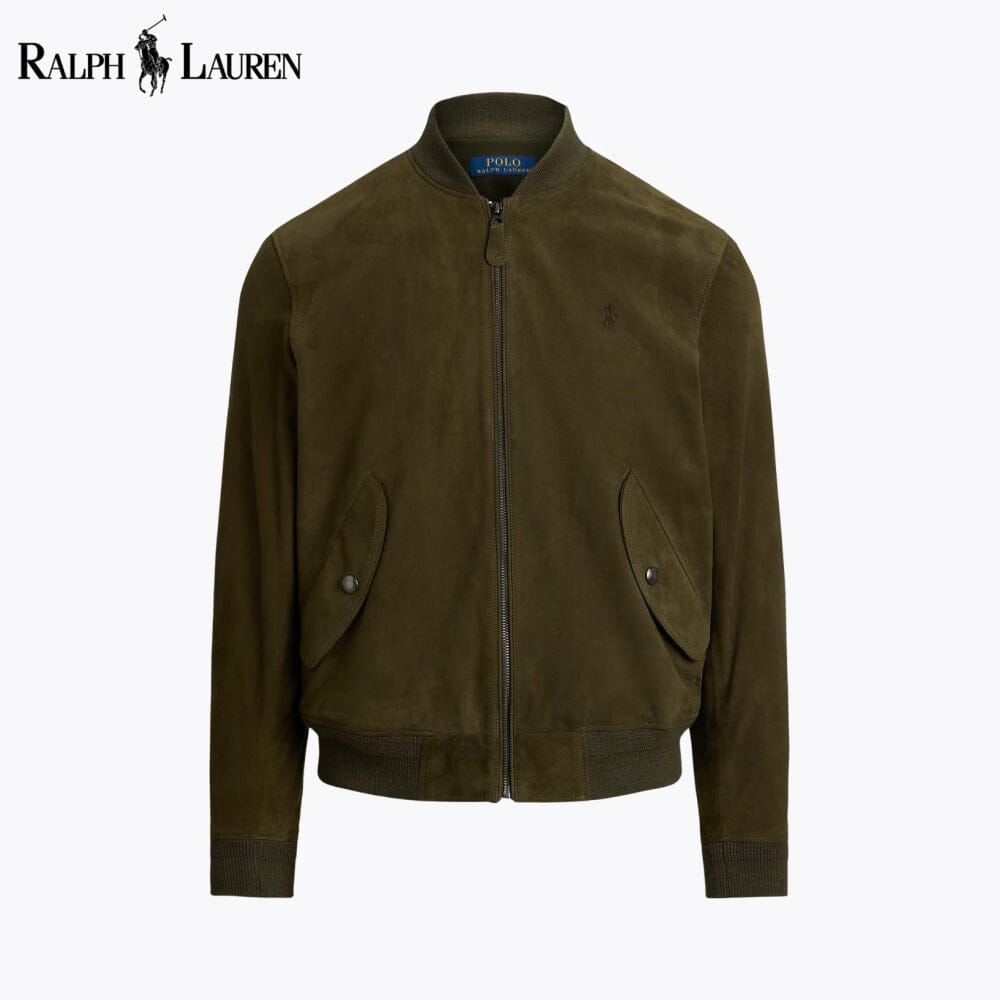 R.L Suede Bomber Jacket