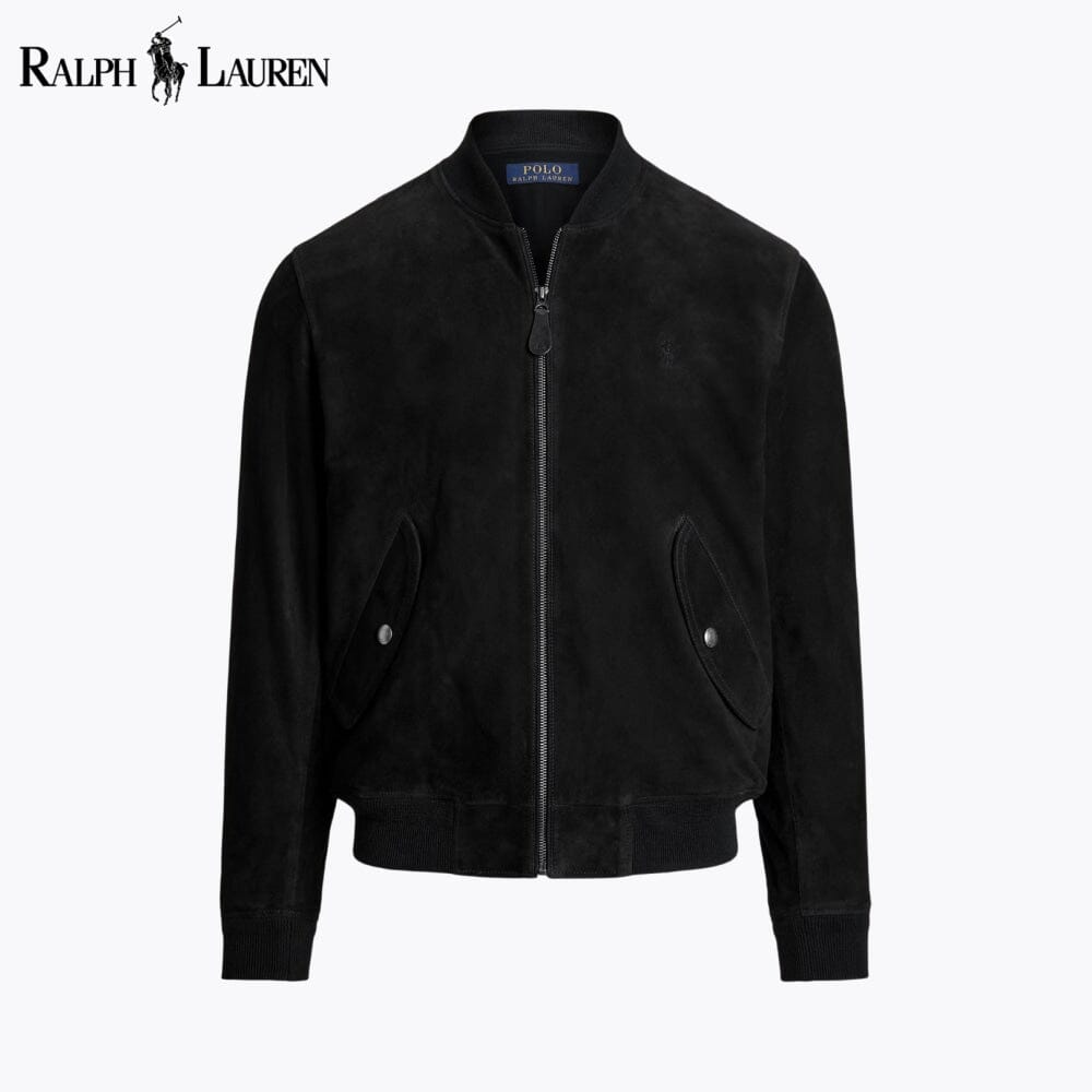 R.L Suede Bomber Jacket
