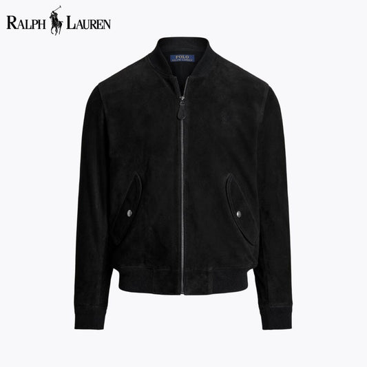 R.L Suede Bomber Jacket