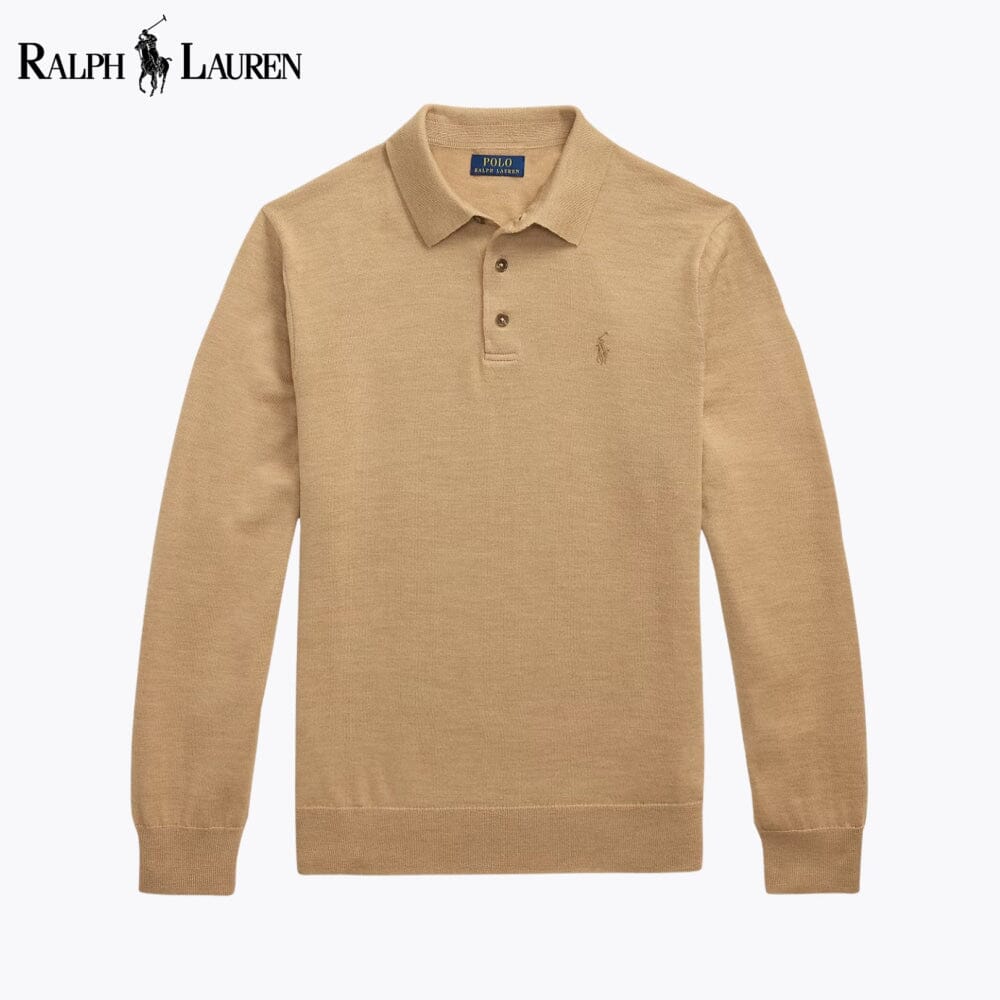R.L Wool Polo-Collar Jumper