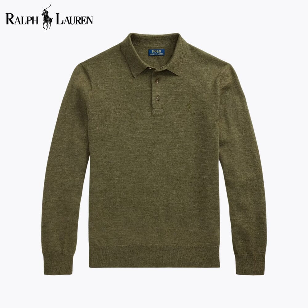 R.L Wool Polo-Collar Jumper