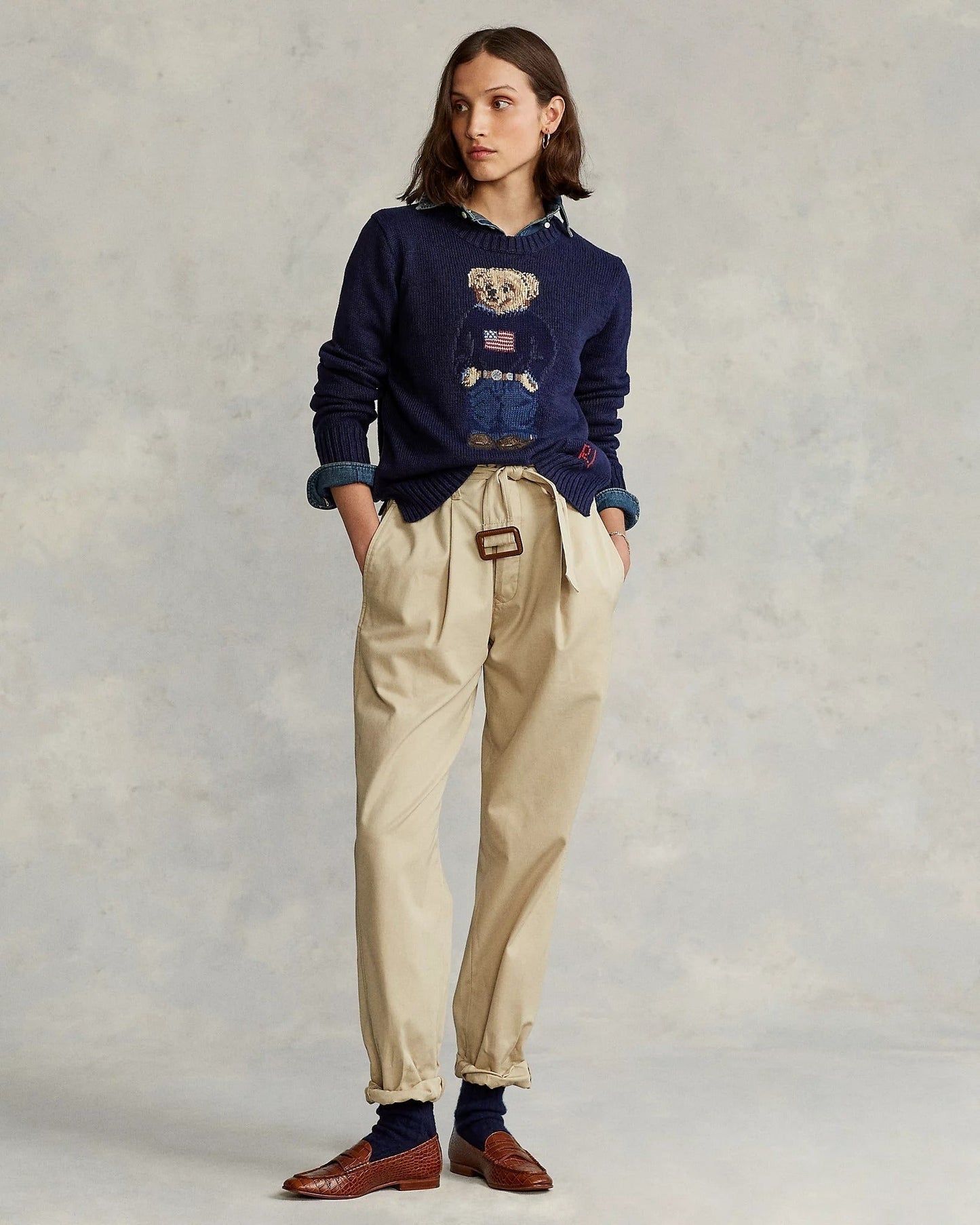 R.L Sweater | Linen Crew Neck
