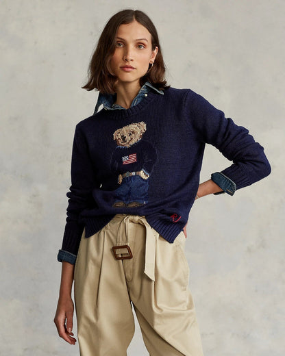 R.L Sweater | Linen Crew Neck