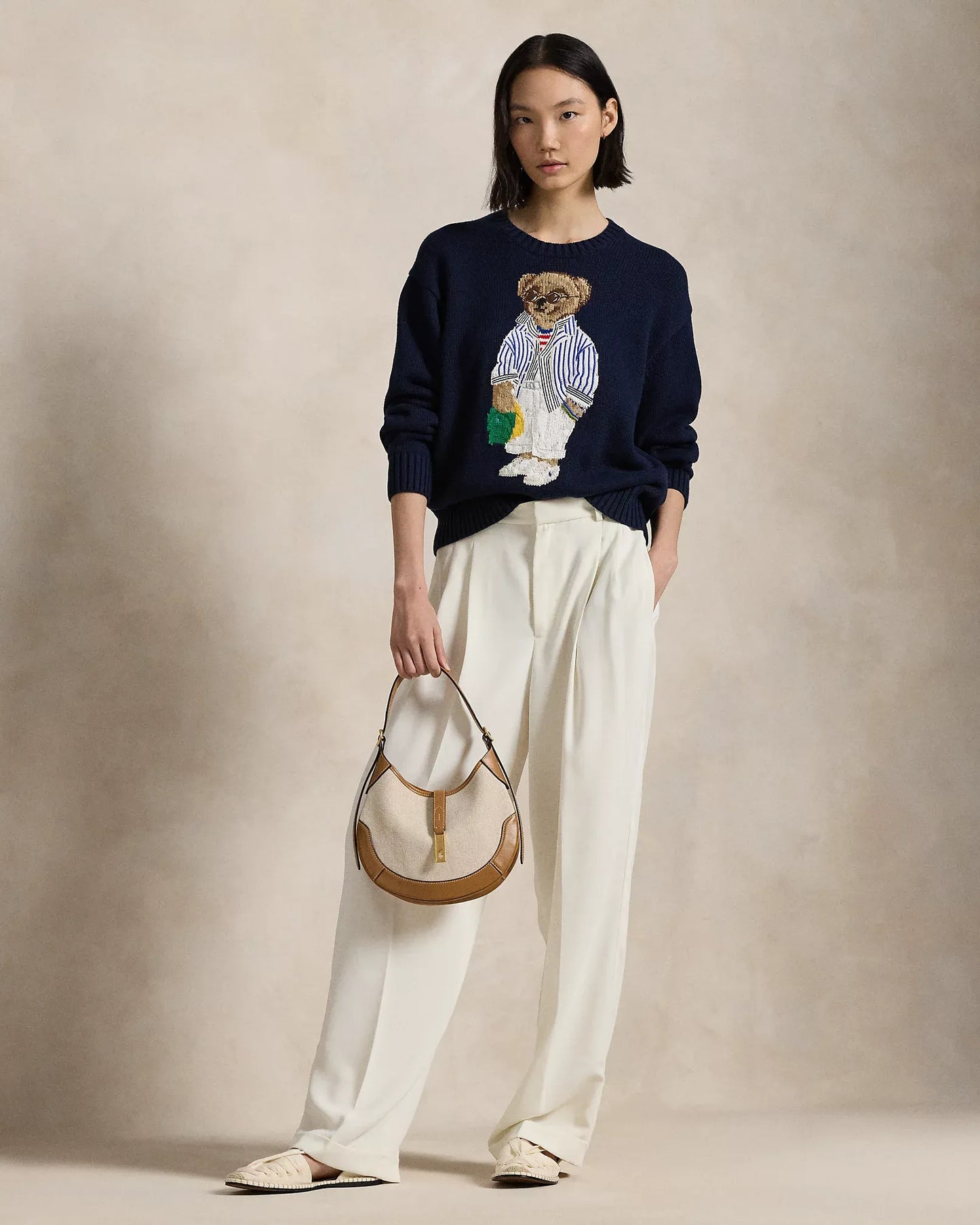 R.L Sweater | Navy Blue Polo Bear